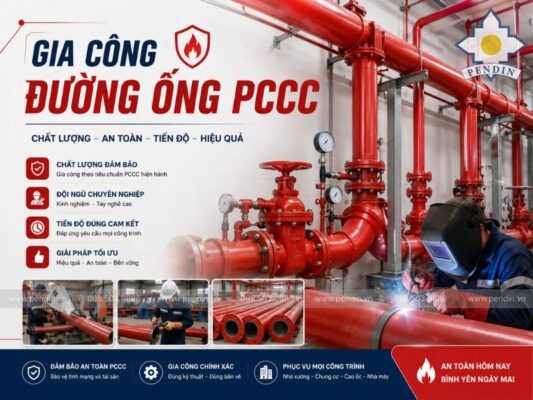 Gia Công Đường Ống PCCC