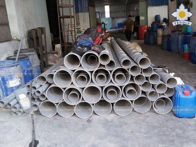 Quy Trình Gia Công Ống Giếng Khoan Đường Kính Lớn Tại Pendin