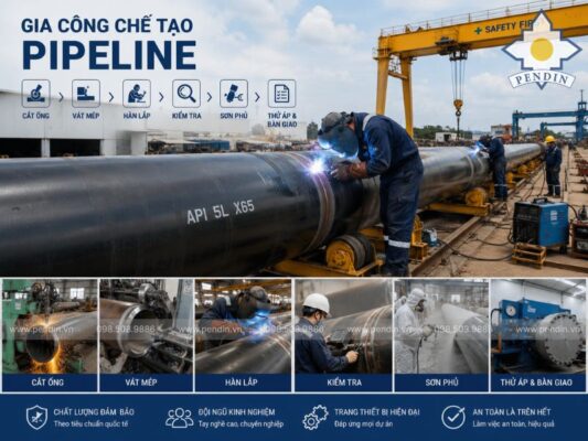 gia công chế tạo pipeline