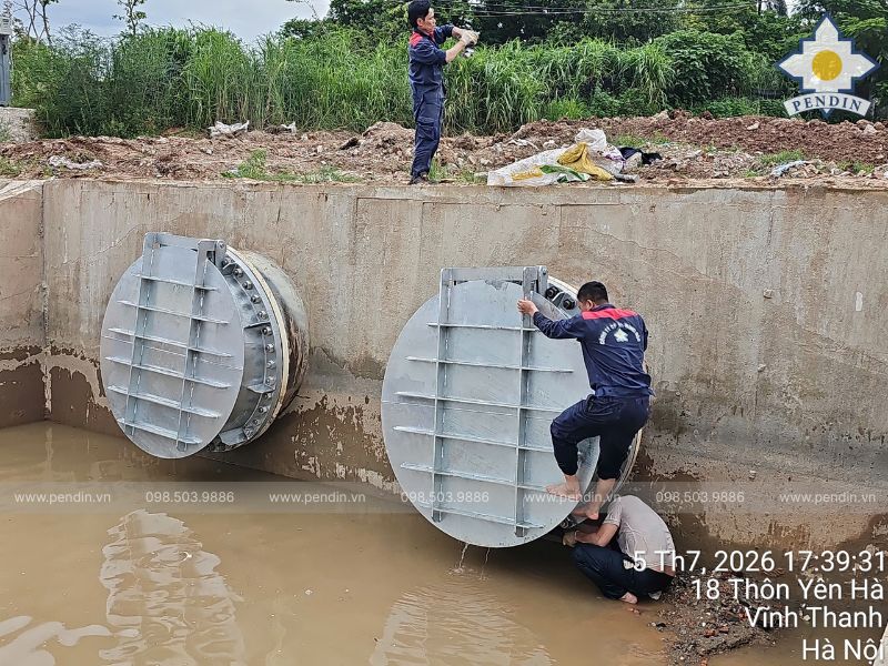 Kiểm soát cửa xả
