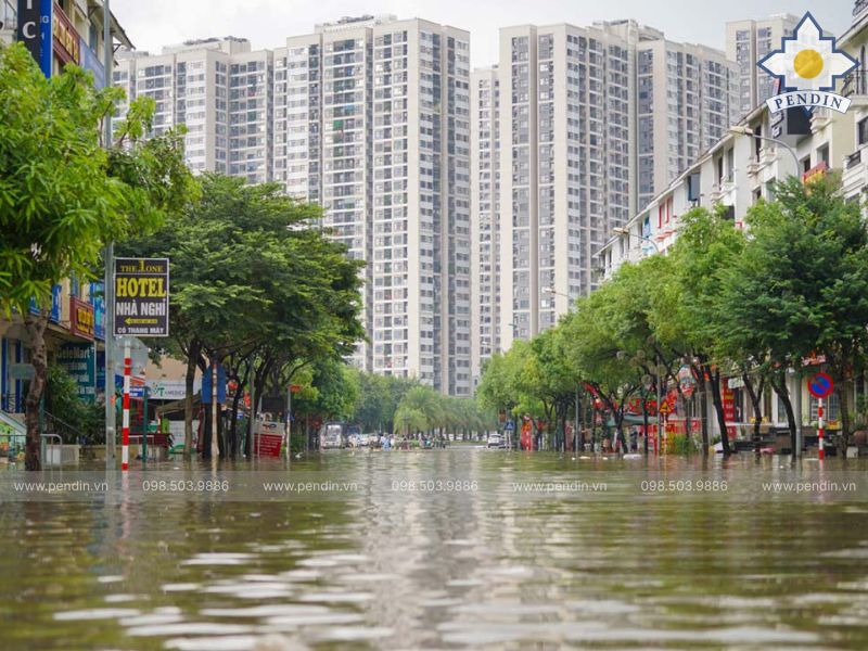 Ngập nặng nội khu đô thị