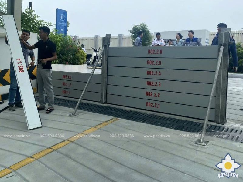 Thi công cửa chống ngập đô thị