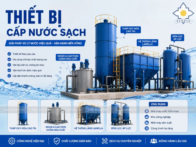 Thiết Bị Cấp Nước Sạch