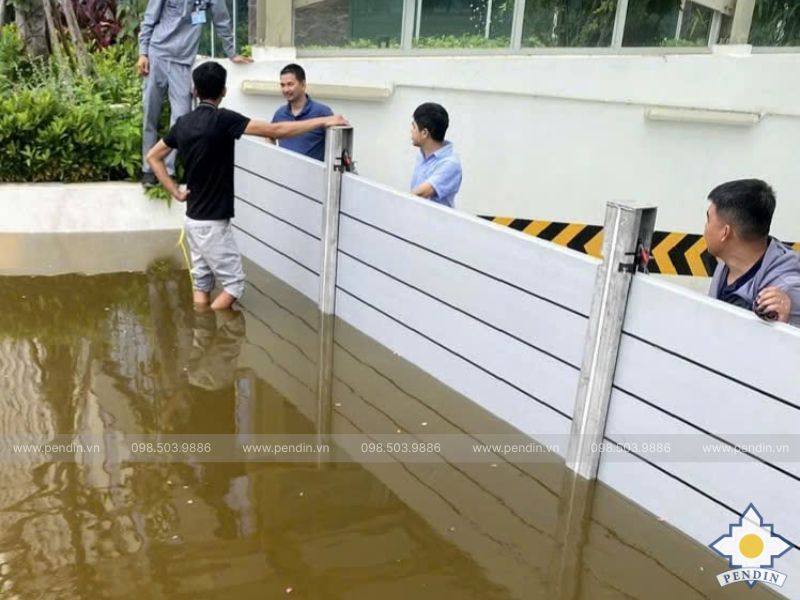 Thiết kế cải tạo hệ thống chống ngập chung cư