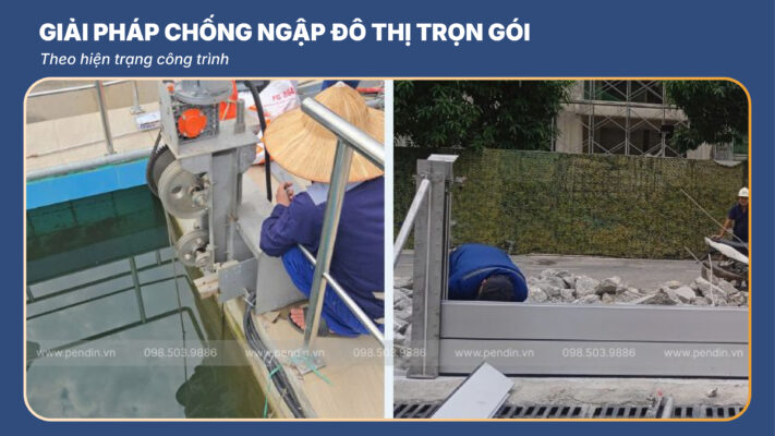 giai pháp chống ngập đô thị trọn gói