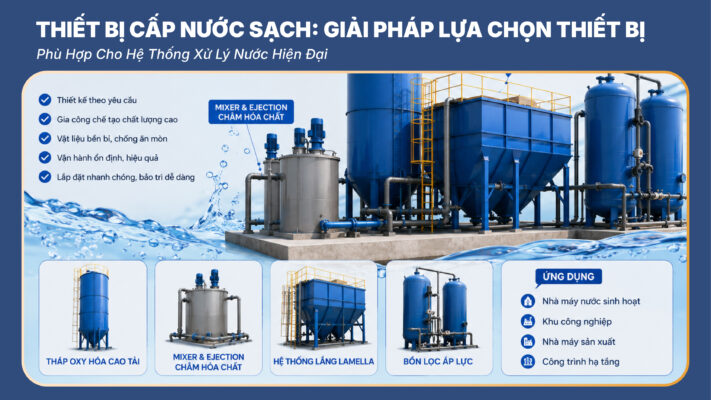 thiết bị cấp nước sạch