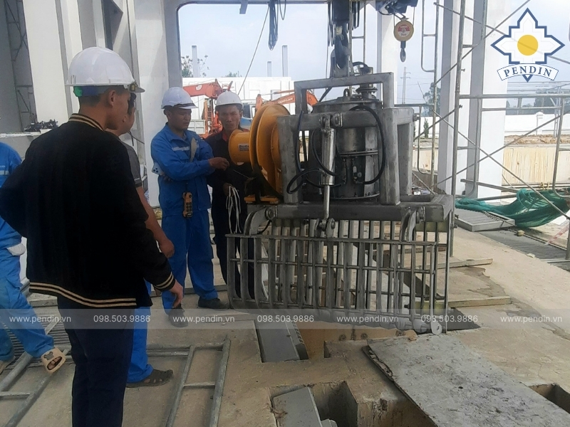 Các cấu hình thu gom rác trạm bơm Pendin đề xuất