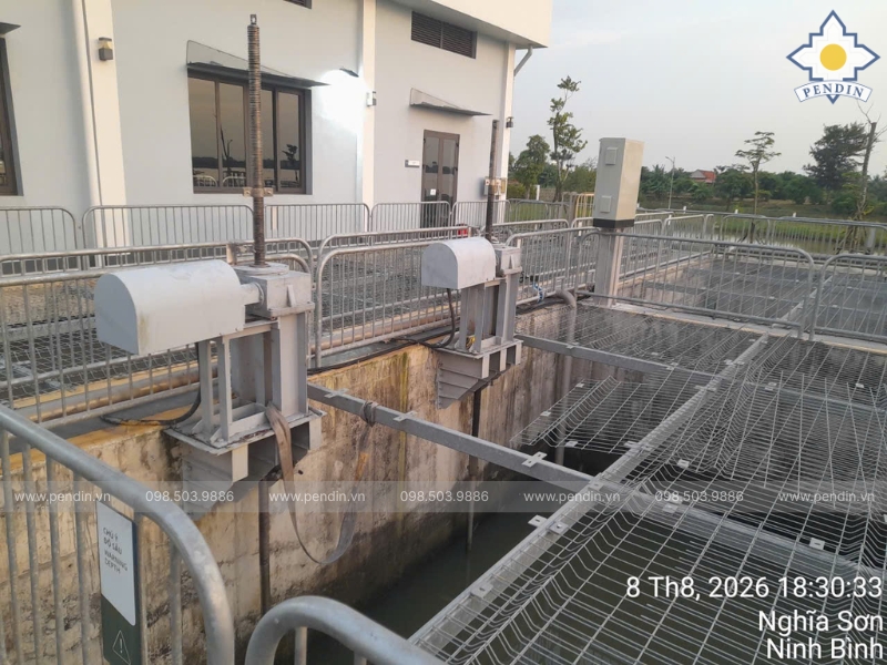 Công trình lắp đặt thiết bị trạm bơm tại Ninh Bình