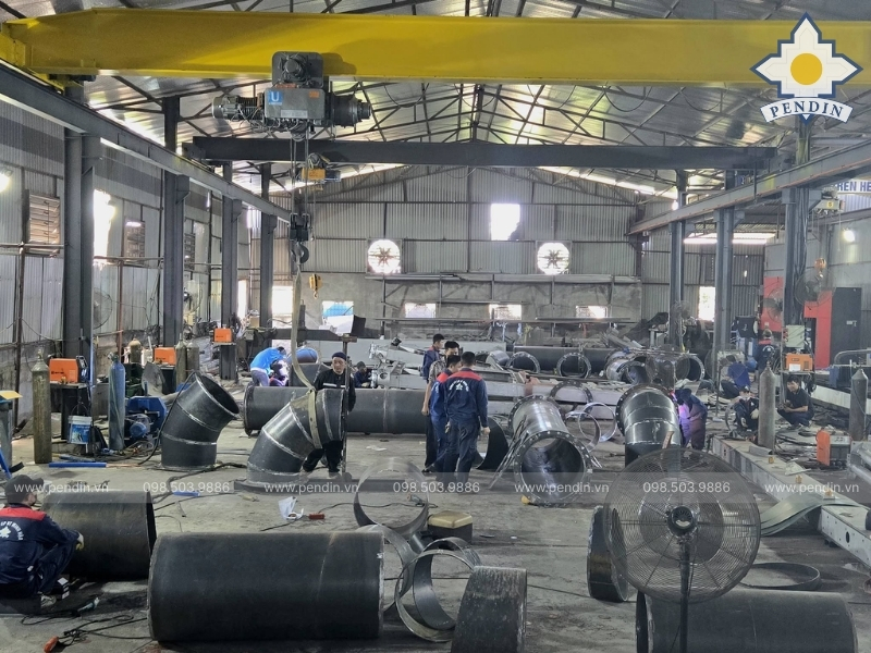 Gia Công Thiết Bị Bơm Phi Tiêu Chuẩn