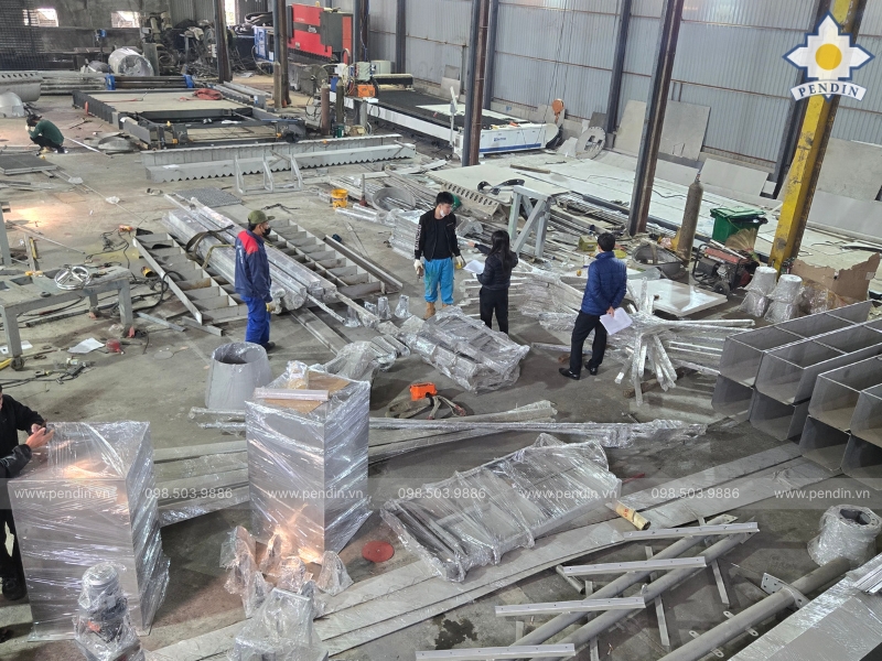 Gia công giếng giả và thiết bị phi tiêu chuẩn