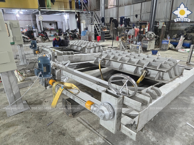 Pendin gia công thiết bị trạm bơm như thế nào