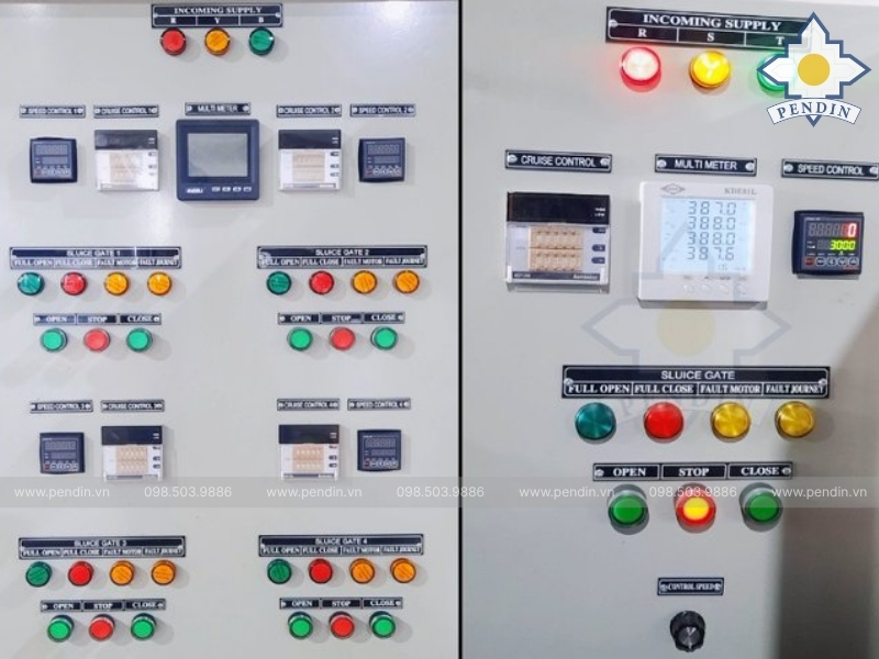 Bảo trì cảm biến, tủ điện, PLC và HMI