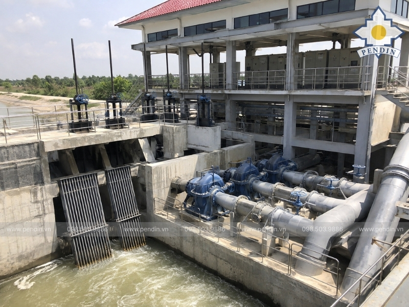 hệ thiết bị trạm bơm tiêu
